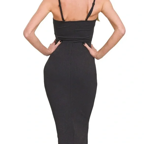 knee length dresses for ladies NEW! Haven Pocket Midi Dress main image 1